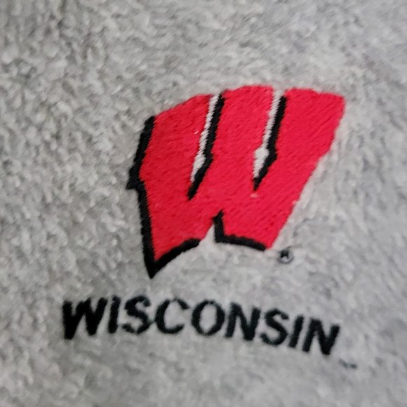Anitigua University of Wisconsin Badgers UW Red Grey Full-Zip Jacket Size XL - Picture 3 of 11